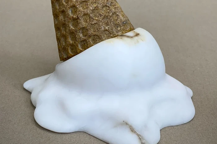 I’ll Buy You Another ice cream stone sculpture