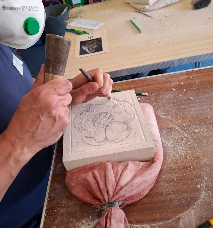Relief Tile Carving4