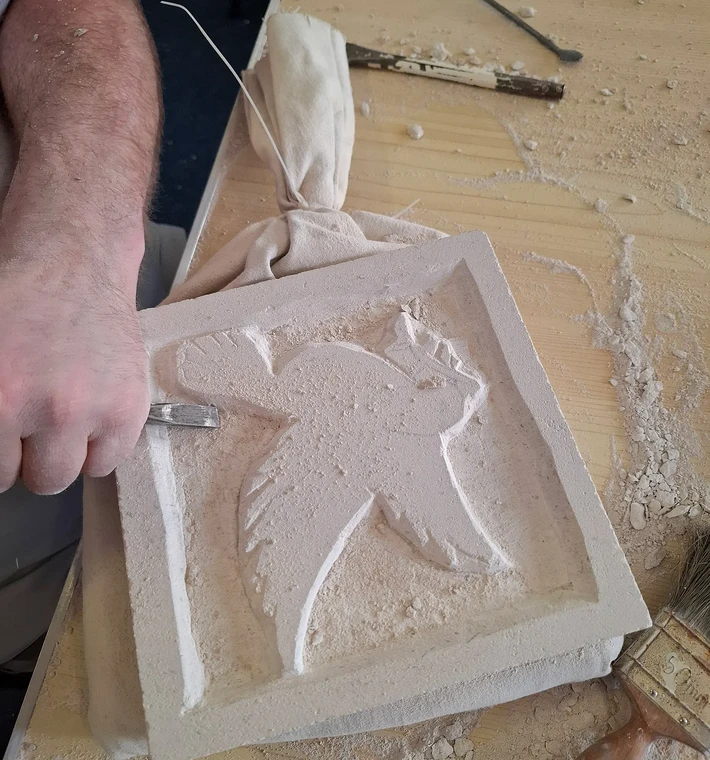 Relief Tile Carving5