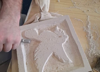 Relief Tile Carving5